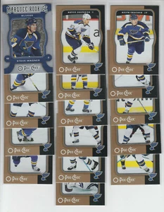 07/08 OPC St. Louis Blues 16 Cards w/RC Weight Tkachuk Legace Boyes Wagner RC + - Picture 1 of 1