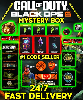 Call of Duty: Black Ops 6 - Hella Chill/DLC/Bundles Mystery Box PC/PS4/PS5/Xbox