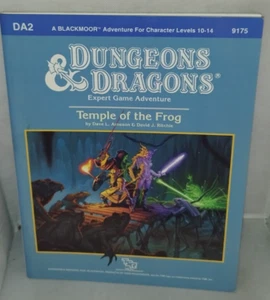dungeons dragons da2 temple of the frog 9175 expert game adventure - Bild 1 von 5