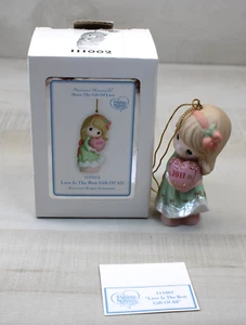 Precious Moments Ornament 111002 Love Is The Best Gift Of All 2011 - Picture 1 of 7