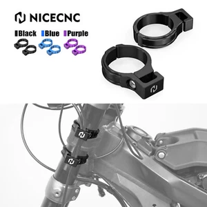 NICECNC 2PCS Front Brake Hose Clamp For Surron Light Bee L1E X S For Segway X160 - Picture 1 of 12