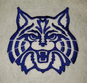 Wildcats Maskottchen 4 Zoll Bügelbild bestickt Applikation Aufnäher - Bild 1 von 1