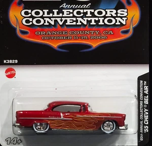 Hot Wheels 55 Chevy Bel Air 2006 20th Annual Collectors Convention Car 1 of 3000 - Picture 1 of 4