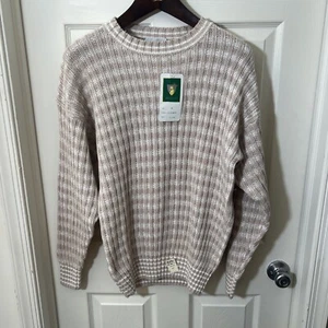 Suéter De Colección BRAEMAR NUEVO CON ETIQUETAS Para Hombres 100% Algodón Tejido Espiga ¡NUEVO! Años 80 90 - Imagen 1 de 6