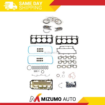Full Gasket Set Bearings Rings Fit 05-10 Chrysler 300 Dodge Charger Magnum 6.1L - Image 1 of 4
