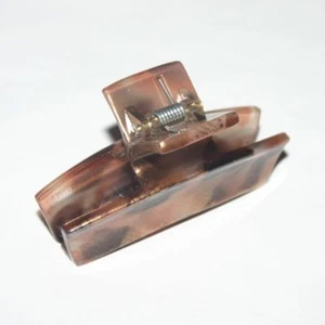 Novelty Fashion Hair Claw Women Small Medium Jaw Clip Tooth Clasp Made in France - Picture 1 of 31