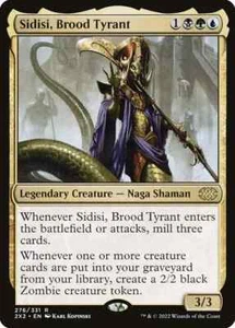 Sidisi, Blood Tryant Custom Commander Deck MTG Magic the Gathering - Foto 1 di 11