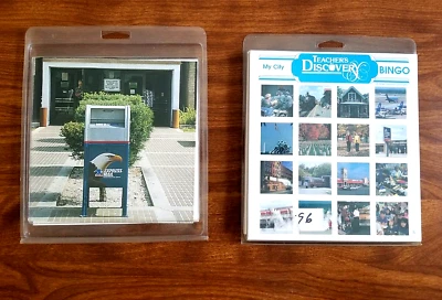 Набор бинго и карточек Teacher's Discovery My City ПОЛНЫЙ НОВЫЙ ИЗ СТАРЫХ ЗАПАСОВ - Изображение 1 из 4