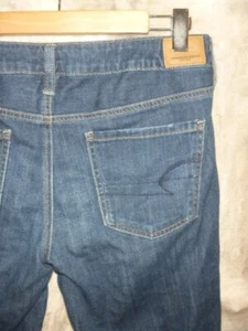 JEANS TOMGIRL AMERICAN EAGLE EFFETTO INVECCHIATO CON BOTTONI FLY TAGLIA 8 R... WOW!!! - Foto 1 di 5