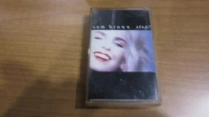 SAM BROWN, Stop!, Cassette Album, AMC5195, Walking Back To Me, Piece Of My Luck. - Picture 1 of 5