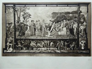 Max KLINGER (1857-1920) - Christus im Olymp, Kupferdruck 1910 - Bild 1 von 4