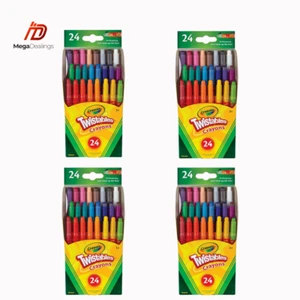 Crayola Ungiftige Drehstifte 24 Mini Drehstifte (4er Pack) - Bild 1 von 5