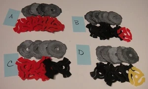 Metal & Plastic - 45 RPM 7" Record Center Adapters - Choose/Pick Your Lot of 11 - Picture 1 of 9