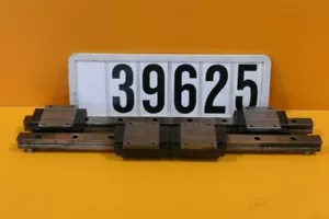 2 Stk Linearführung Linearschiene Linearführungsschiene mit Führungswagen 39625 - Bild 1 von 5