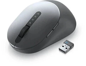 Dell MS5320W Multi-Device Wireless Bluetooth Mouse – Gray, Free Shipping - Afbeelding 1 van 3