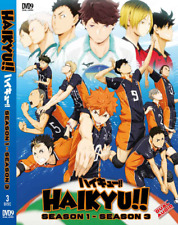 DVD HAIKYU!! Complete Season 1 2 3 ( Episode 1 - 60 End ) - English Dubbed