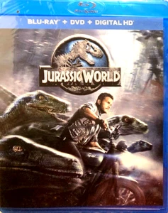 Jurassic World (Blu-ray & DVD, 2015), Factory Sealed - Picture 1 of 2