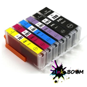 6 cartucce inchiostro per PGI-280XXL CLI-281XXL PIXMA TS8120 TS8220 TS8320 TS9120 - Foto 1 di 1