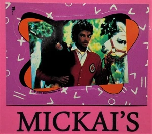 1984 TOPPS MICHAEL JACKSON SERIES ONE - STICKER CARD #19 - MJJ PRODUCTIONS - POP - Foto 1 di 4