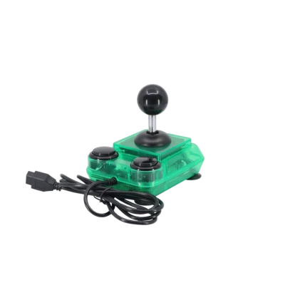 ArcadeR 9 pin Retro Joystick kompatibel Atari, Commodore, Sega .. Transp.grün - Bild 1 von 4