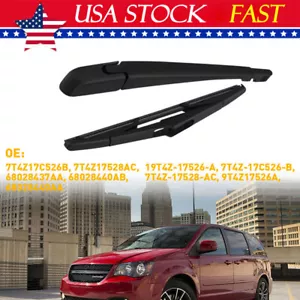 Rear Window Wiper Arm & Blade Kits Fit Ford Edge 07-14 Lincoln MKX 07-15 US Fast - Picture 1 of 12