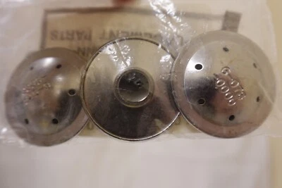 (3) Cabezal de pulverización de acero inoxidable para cafetera Bunn-O-Matic 6-078-0000 NUEVO Foto 1 de 4