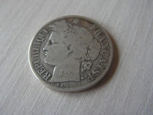 piece 2 francs 1871 k argent - Bild 1 von 2