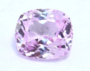 Piedra preciosa suelta de corte cojín rosa natural de 8,75 quilates con certificación - Imagen 1 de 5