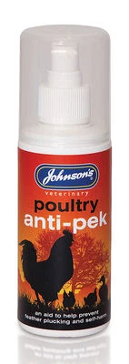 JOHNSONS ANTI PECKING SPRAY POULTRY ANTI PEK PUMP SPRAY 0621