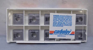 Pack of 10 New Seco Carbide Turning  Inserts SNMP 432-36, 29621-1, 895 (wrs) - Picture 1 of 3