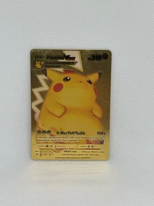 Pikachu VMAX Volt Tackle Gold Foil Card - Picture 1 of 2