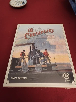AA Games: 18Chesapeake - Birth of American Railroads 18XX Game (UNPUNCHED) NIB - Image 1 of 2