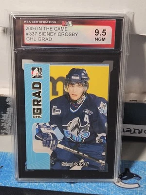 05-06 In The Game Sidney Crosby CHL Grad Rookie 🚨🚨🚨 KSA 9.5 Near Gem Mint - Image 1 of 2
