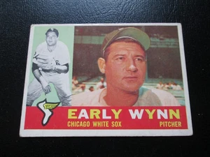 EARLY WYNN 1960 TOPPS BASEBALL CARD #1 VG - Bild 1 von 5