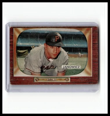 1955 Bowman #114 Vic Janowicz - Image 1 of 2
