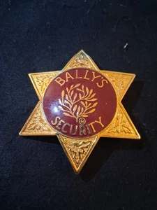 Bally's Casino Security Badge - Picture 1 of 7