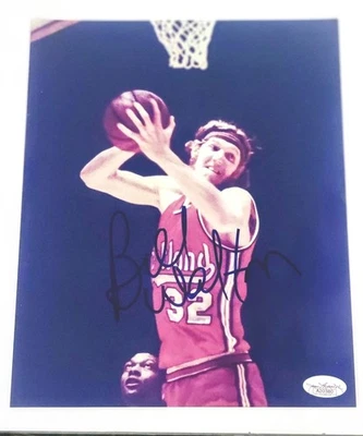 Foto enmarcada original autografiada por Bill Walton de 8x10 con prueba de autenticación. Foto 1 de 4