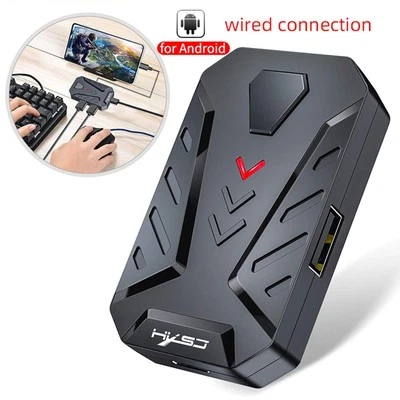 P8 Wired Portable LED Keyboard Mouse Converter No Lagging for Android System - Image 1 of 4