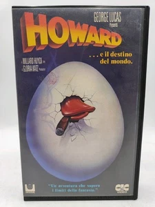 Willard Huyck HOWARD E IL DESTINO DEL MONDO 1986 VHS CIC Video - Foto 1 di 7