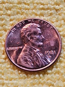 1981D Lincoln Memorial Penny, Die Cracks Error, RPM & AU-50! - Picture 1 of 24
