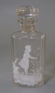 ANTIKER MARY GREGORY GLAS PARFÜM DUFTFLAKON - Bild 1 von 3