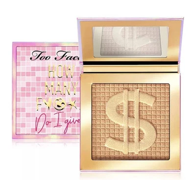 Too Faced x Erika Jayne How Many Fxxks do I Give ? Highlighter Brand New In Box - Image 1 of 3