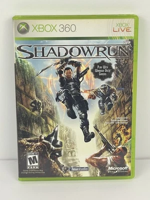 Shadowrun Microsoft Xbox 360 Complete In Box With Manual CIB - Image 1 of 4