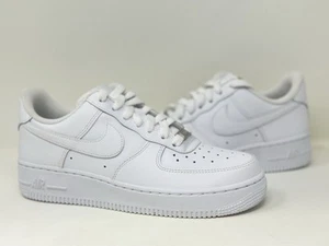315122 111 Nike Air Force 1 Low '07 White White Classic US Size 6 Men’s - Picture 1 of 6