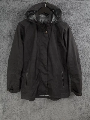 Merrell Jacket Mens Small Black Rain coat Waterproof Hood Outdoor Walking Hiking - Image 1 of 4