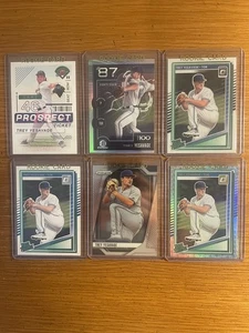 Trey Yesavage Blue Jays 2025 Rookie Lot (6) Different w/ Optic & Refractor MINT - Picture 1 of 1