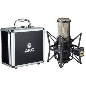 AKG P220 microfono a condensatore con supporto a ragno per broadcast e studio - Picture 1 of 11