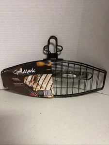 Grill Mark 21015 Acciaio Antiaderente Barbecue Griglia Pesce Cestello 6 x 16,25 pollici - Foto 1 di 1