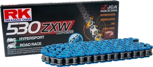 RK BB530ZXW-RL 530 ZXW - Connecting Link - Rivet - Blue - Picture 1 of 1