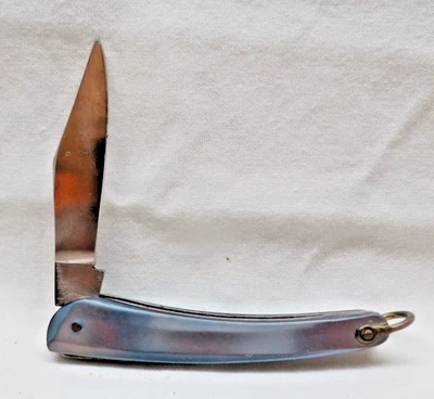 Faca de aço inoxidável Japão lâmina única 2 1/2" fechada - Imagem 1 de 4